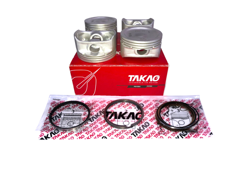 Kit Pistão e Anel 050 Takao Fiat Strada 1.8 8V Gasolina 02/06
