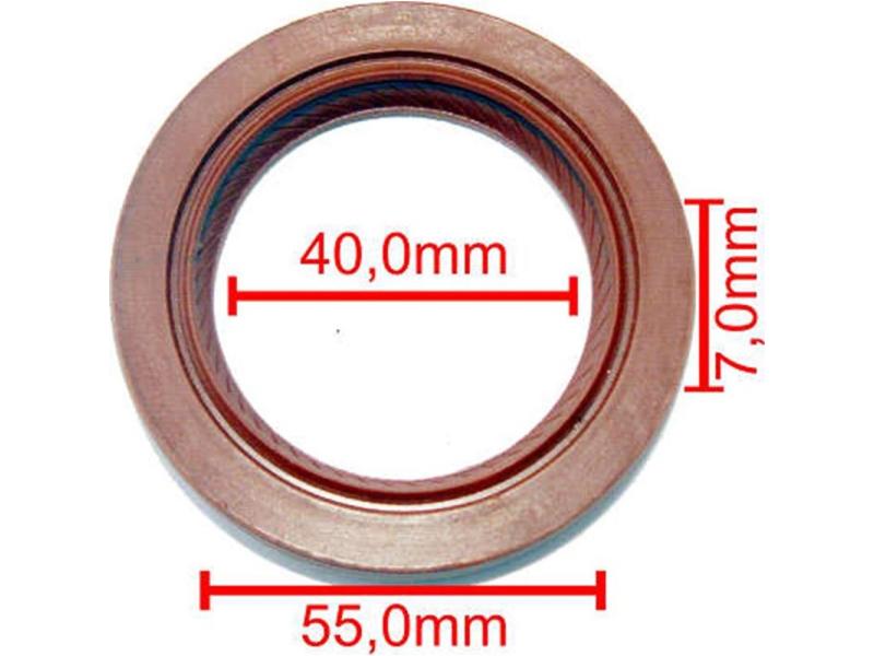 とん Retentor do Virabrequim Bastos para Citroen ZX 2.0 16V Gasolina