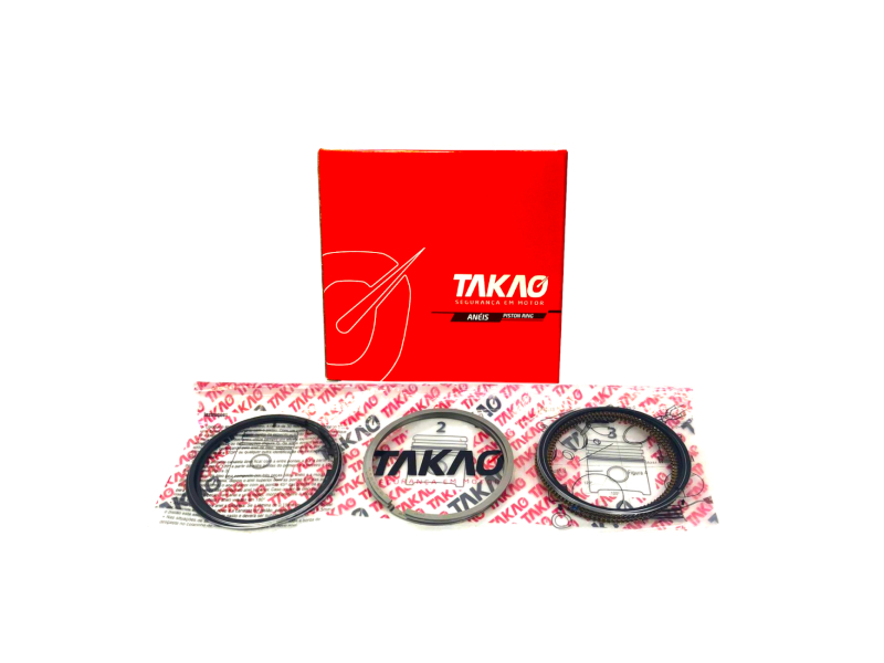 Kit Pistão e Anel 050 TAKAO Renault Logan 1.0 12V 17/20
